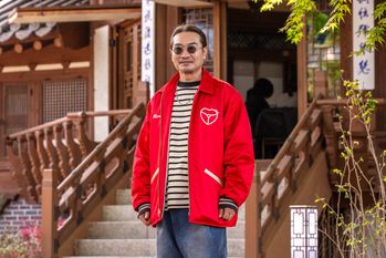 Yang Jeong-woong, who is directing the opening ceremony of the K-Royal Culture Festival which kicks off on April 25, poses for a photo at the Korea House's garden in central Seoul on April 15. [KOREA HERITAGE AGENCY]